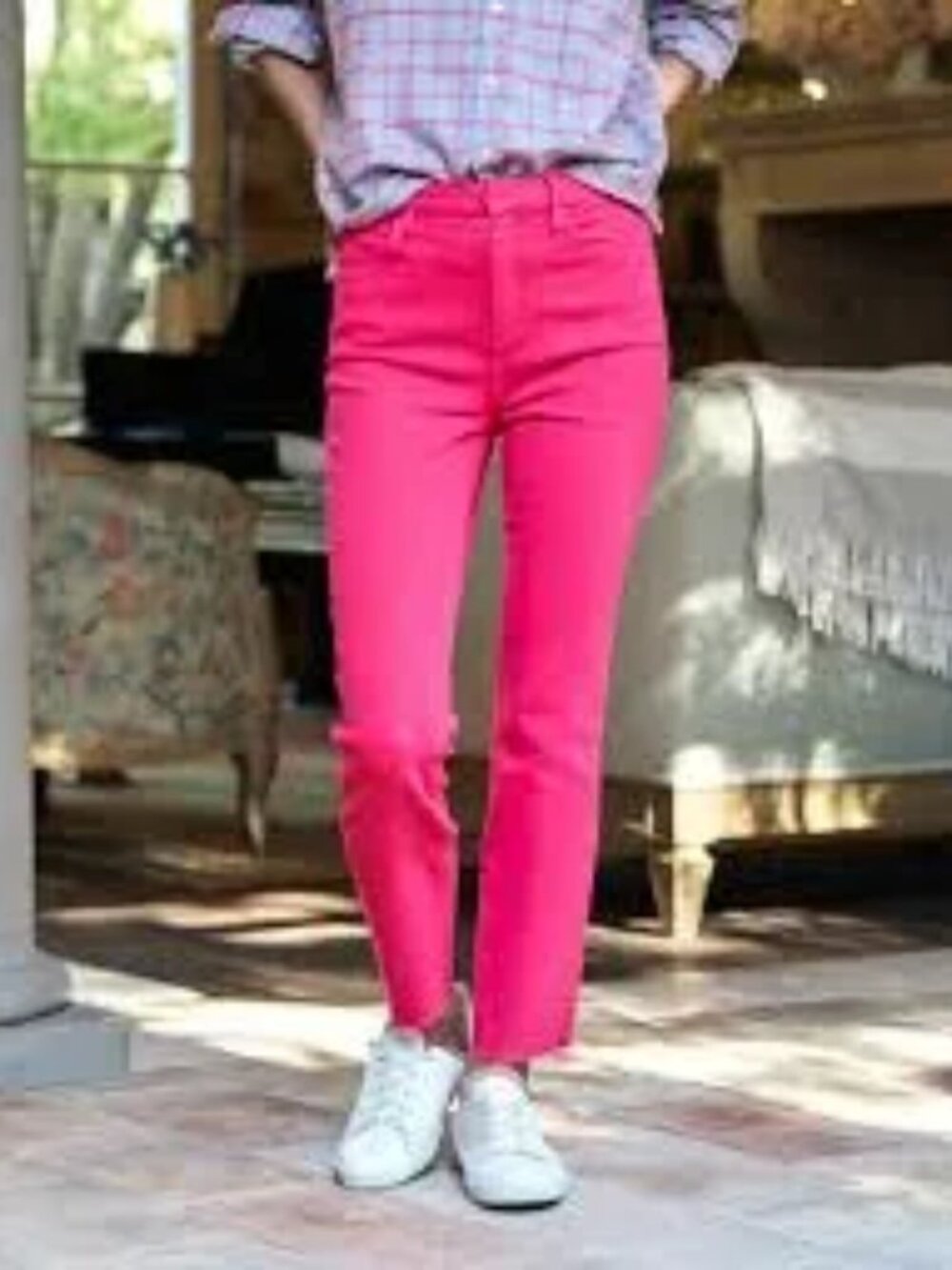 Frank and Eileen Pink Derry Pants